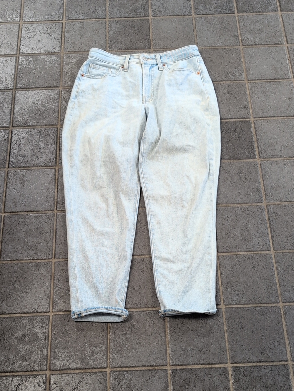 Women's Size 6 High Rise Curvy O.G Straight Jeans